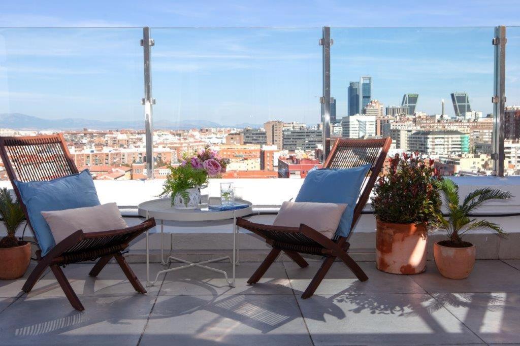 Wishome - Atico Con Espectacular Terraza En Bernabeu Madrid Dış mekan fotoğraf